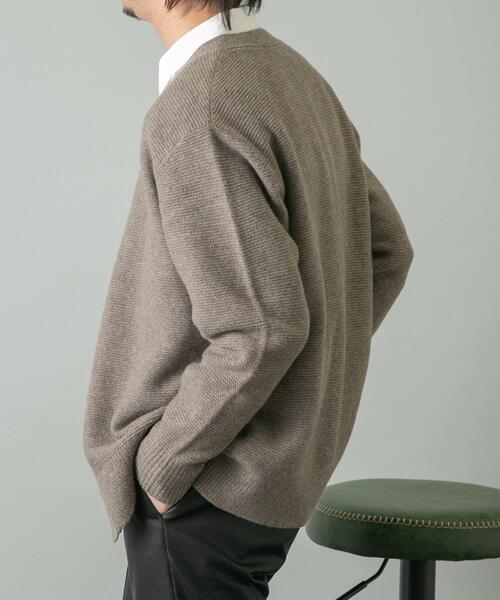 「URBAN RESEARCH ROSSO MEN」 ニットカーディガン SMALL ブラック メンズ_画像5