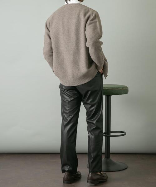 「URBAN RESEARCH ROSSO MEN」 ニットカーディガン SMALL ブラック メンズ_画像8