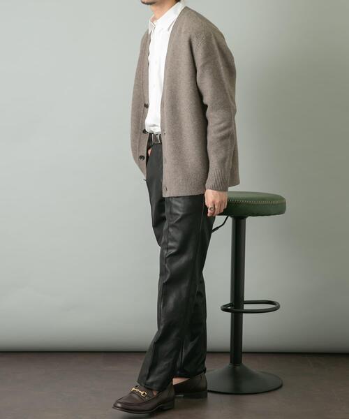 「URBAN RESEARCH ROSSO MEN」 ニットカーディガン SMALL ブラック メンズ_画像9