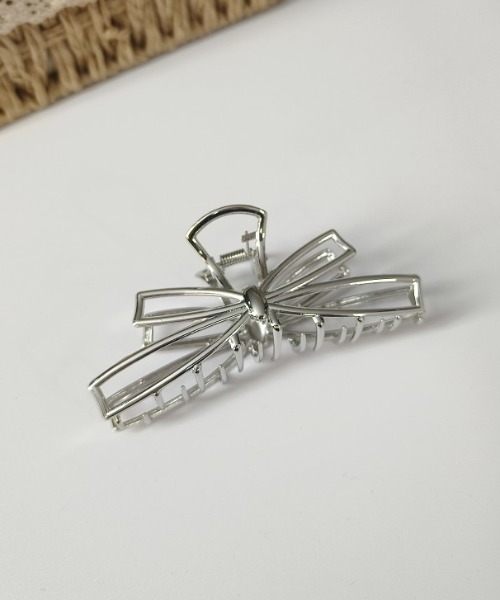シルバー ヘアクリップ Feliz ヘアクリップ デザインシルバーバンスクリップ : ZOZOTOWN Yahoo