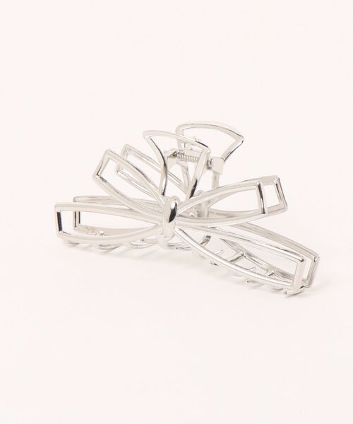 Feliz ヘアクリップ デザインシルバーバンスクリップ : ZOZOTOWN Yahoo