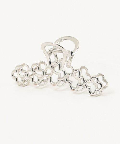 Feliz ヘアクリップ デザインシルバーバンスクリップ : ZOZOTOWN Yahoo