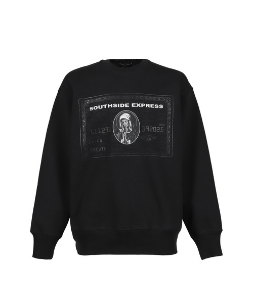 BREATH トレーナー スウェット BLACK CARD SWEAT メンズ レディース