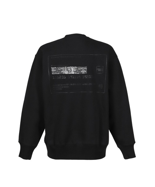 BREATH トレーナー スウェット BLACK CARD SWEAT メンズ レディース