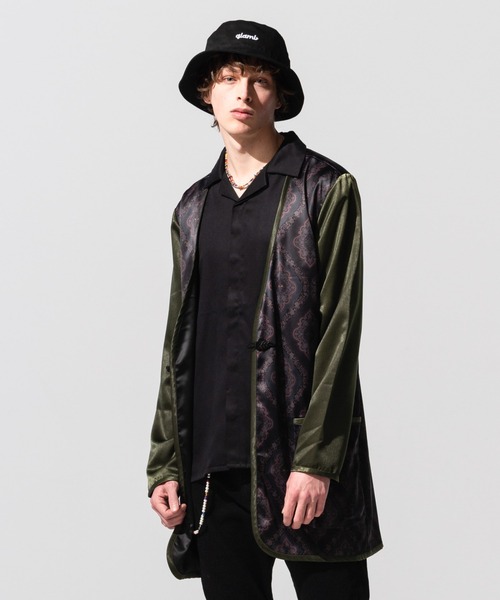 「glamb」 ジャケット M カーキ メンズの画像