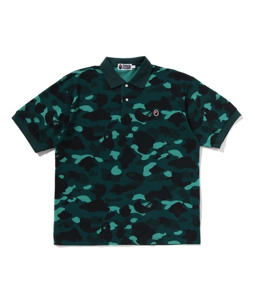 A Bathing Ape ワンポイント ポロ A BATHING APE® One Point Relaxed Fit Polo Shirt | Bape official