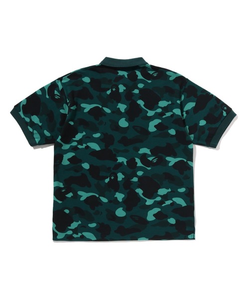 A Bathing Ape ワンポイント ポロ ONE POINT WIDE POLO SHIRT | bape.com