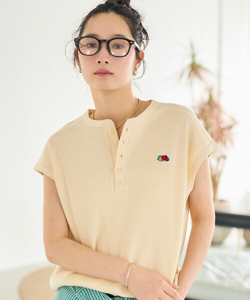 FREAK'S STORE（フリークスストア） ヘンリーネック tシャツ FRUIT OF