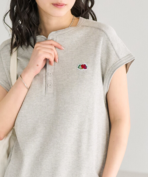FREAK'S STORE（フリークスストア） ヘンリーネック tシャツ FRUIT OF
