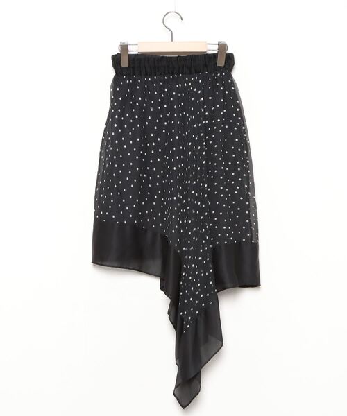 sacaiサカイ ブラックフレアスカート 美品 sacai（サカイ） フレアスカート 0 ブラック レディース : ZOZOTOWN
