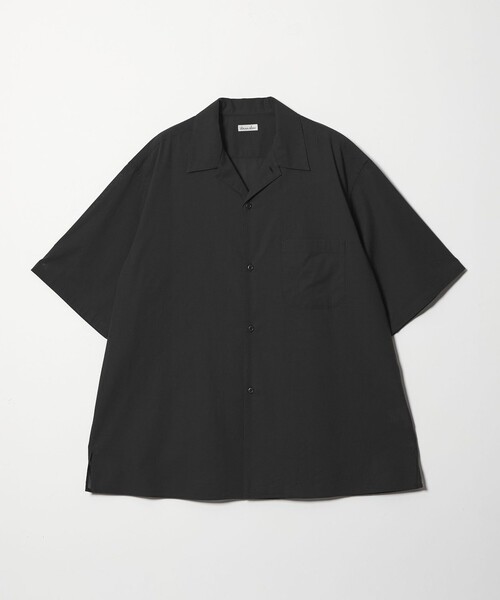steven alan (iz) 大きめ オーバーシャツ ワイド ビッグ ルーズ STEVEN ALAN（スティーブンアラン） シャツ コットン/ウール ボイル