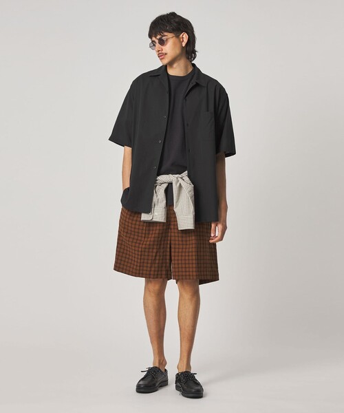 STEVEN ALAN(スティーブンアラン) シャツ コットン/ウール ボイル STEVEN ALAN(スティーブンアラン) シャツ コットン/ウール ボイル