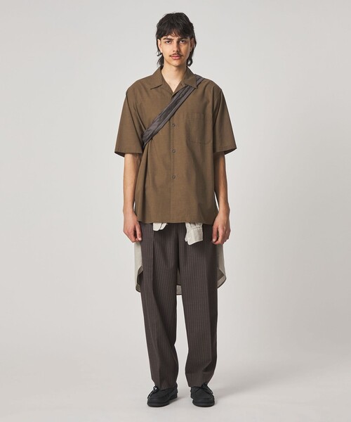 STEVEN ALAN（スティーブンアラン） シャツ コットン/ウール ボイル
