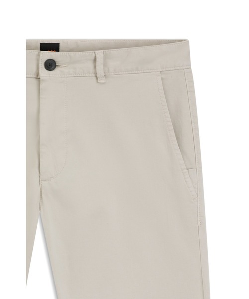 【美品】 BOSSストラクチャード ストレッチコットン スリムフィットチノ BOSS（HUGO BOSS） チノパン 「オンライン限定」スリムフィットチノ