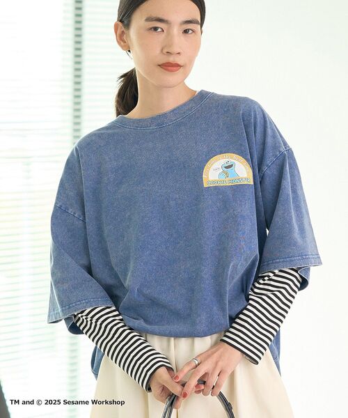 SESAME STREET（セサミストリート） tシャツ クッキーモンスター/T