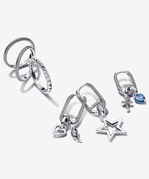 「Pandora」 リング 56 シルバー レディース_画像5