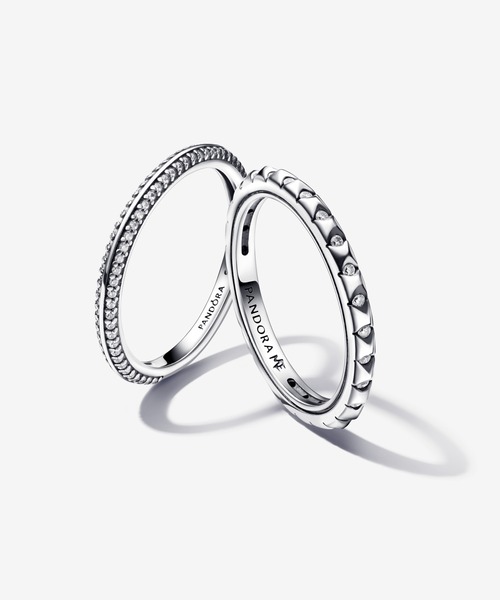「Pandora」 リング 56 シルバー レディース_画像7
