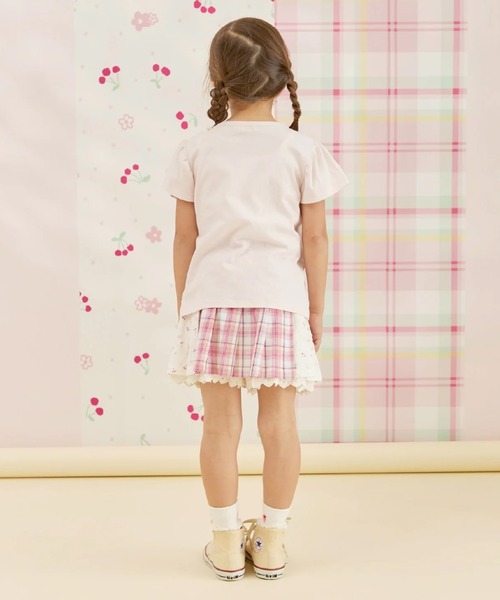 KP tシャツ mimiちゃんアップリケ 半袖Tシャツ キッズ 子供服 女の子