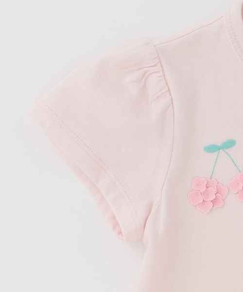 KP tシャツ mimiちゃんアップリケ 半袖Tシャツ キッズ 子供服 女の子