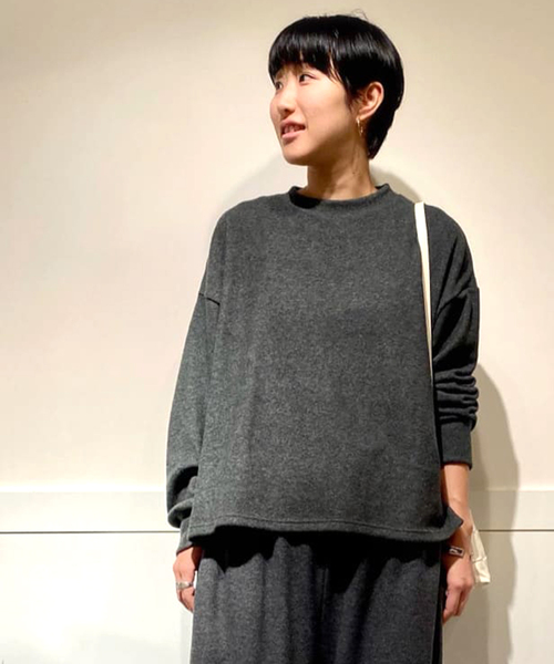 「JOURNAL STANDARD LUXE」 長袖カットソー FREE ブラック レディース_画像5
