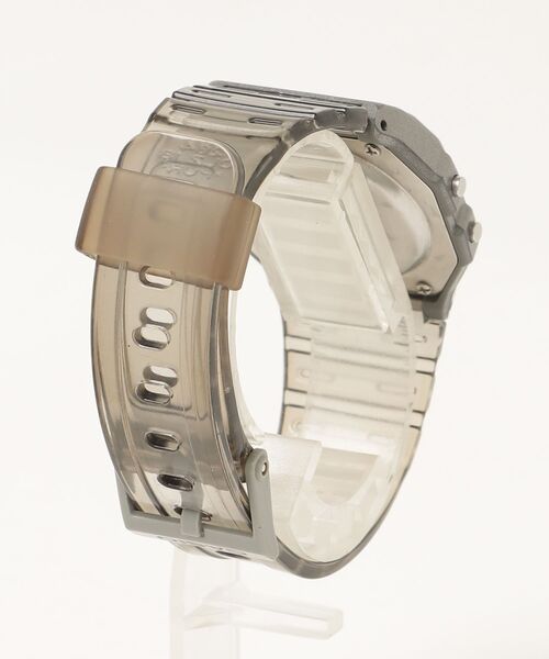 「CASIO」 デジタル腕時計 - グレー レディース_画像2
