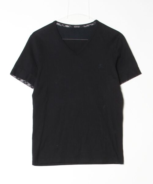 BURBERRY ブラック Tシャツ半袖 BURBERRY BLACK LABEL（バーバリーブラックレーベル） 半袖Tシャツ 2