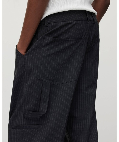 「ALLSAINTS」 スラックス 30 チャコール メンズ_画像4