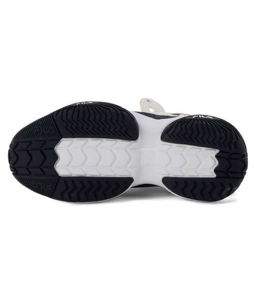 「FILA」 ローカットスニーカー 24.0cm ブラック レディース_画像6
