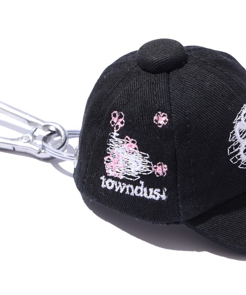 「XLARGE」 キーホルダー「towndustコラボ」 ONE SIZE ブラック メンズ_画像8