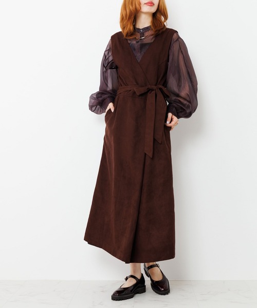 「HIMIKO」 フラットパンプス 25.5cm ブラック レディース_画像8