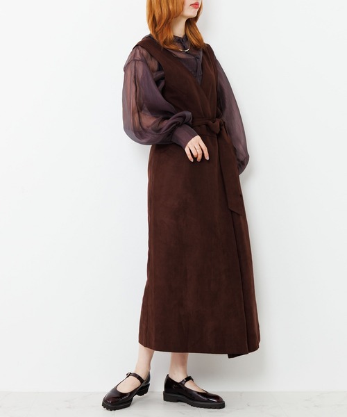 「HIMIKO」 フラットパンプス 25.5cm ブラック レディース_画像9