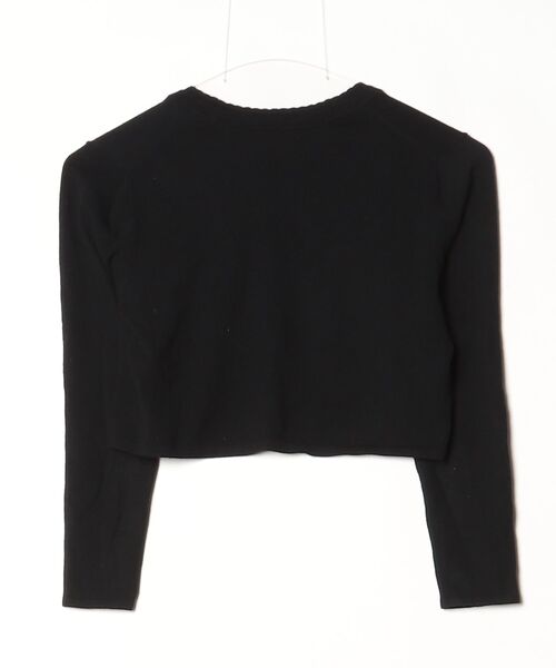 「TOCCA」 ニットカーディガン X-SMALL ブラック レディース_画像2
