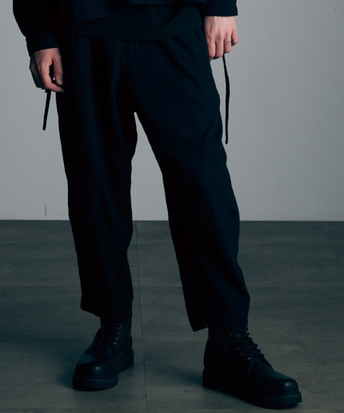 「VIRGOwearworks」 イージーパンツ 4 ブラック メンズ_画像6
