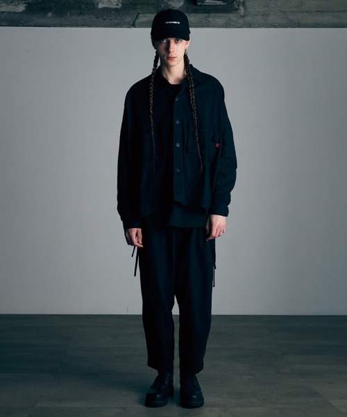 「VIRGOwearworks」 イージーパンツ 4 ブラック メンズ_画像7