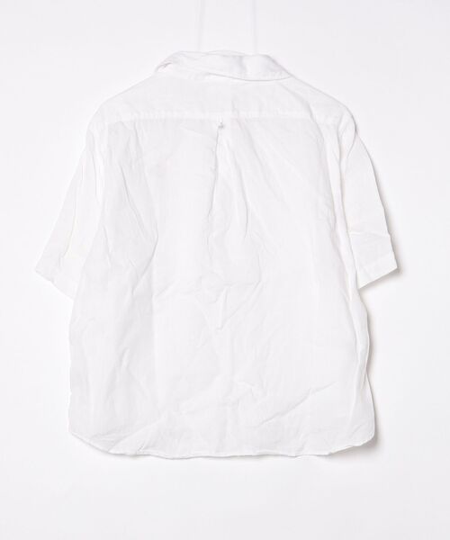 @817様36サイズ今日発送 Danton（ダントン） 7分袖ブラウス 36 ホワイト レディース : ZOZOTOWN