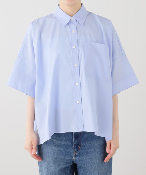 新品タグ付き✨完売品 IENA E コットンアンサンブル 半袖 23SS 水色