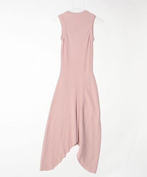 「ALLSAINTS」 ノースリーブワンピース 32 ピンク レディース_画像2
