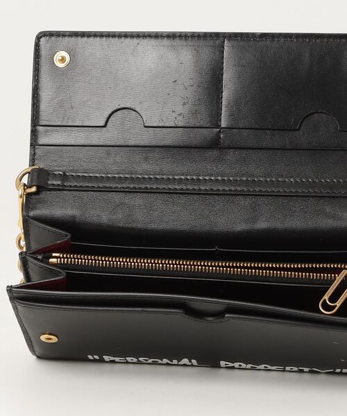 「off white」 Jitney 財布 - ブラック レディース_画像4