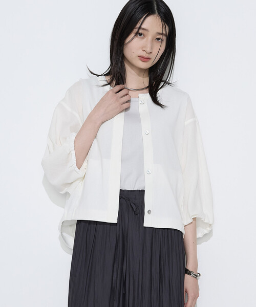 COMME CA DU MODE - 新品タグ付きK.T KIYOKO TAKASE繊細なブルゾン K.T KIYOKO TAKASE（K.T キヨコ タカセ） ブルゾン アウター コットン