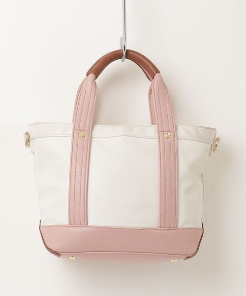 「BEVERLY HILLS POLO CLUB」 ハンドバッグ FREE ピンク レディース_画像2