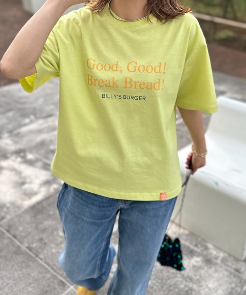 「mi via loca」 半袖Tシャツ FREE ライム レディース_画像9