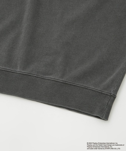 「PLAYBOY」 半袖Tシャツ L レッド メンズ_画像7