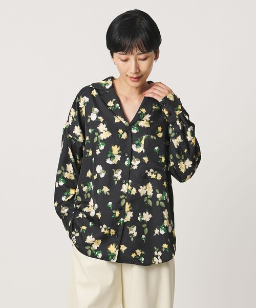 UNITED ARROWS（ユナイテッドアローズ） ブラウス シャツ シルクライク 