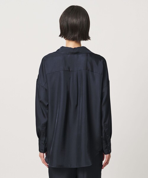 UNITED ARROWS（ユナイテッドアローズ） ブラウス シャツ シルクライク 