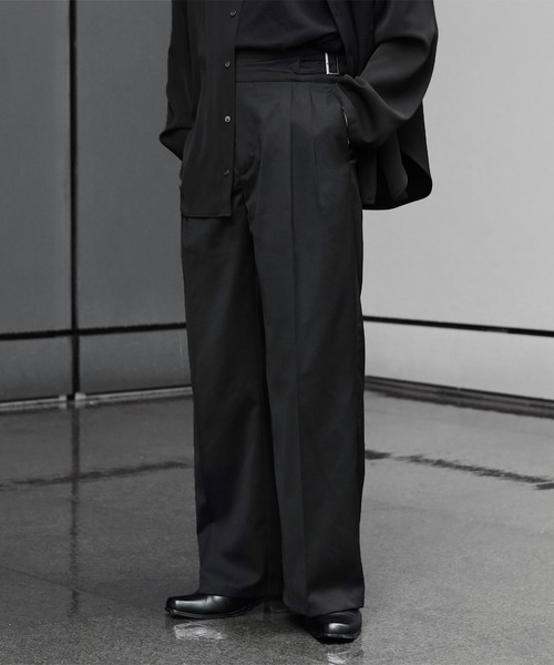 「CALLNE」 パンツ L グレー メンズ_画像2