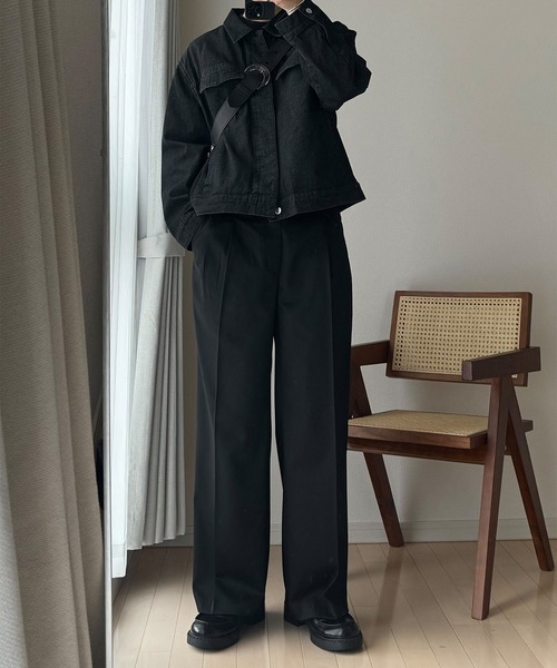 「CALLNE」 パンツ L グレー メンズ_画像9