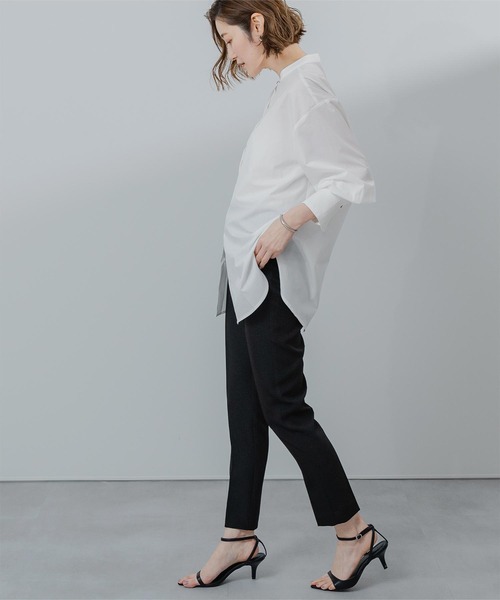 ブラウス シャツ B2865 ＡＲＭＹチュニックシャツ レディース B2865 ARMYチュニックシャツ(F ナチュラル): トップス - RNA
