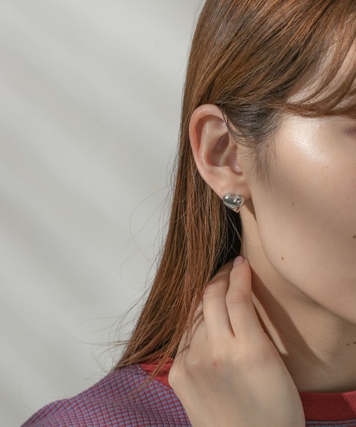 SMELLY（スメリー） ピアス ハートワンタッチピアス レディース