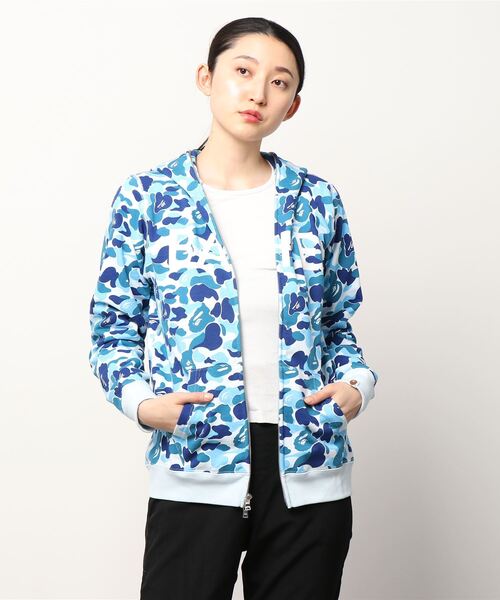 A BATHING APE（アベイシングエイプ） パーカー ABC CAMO BAPE FULL