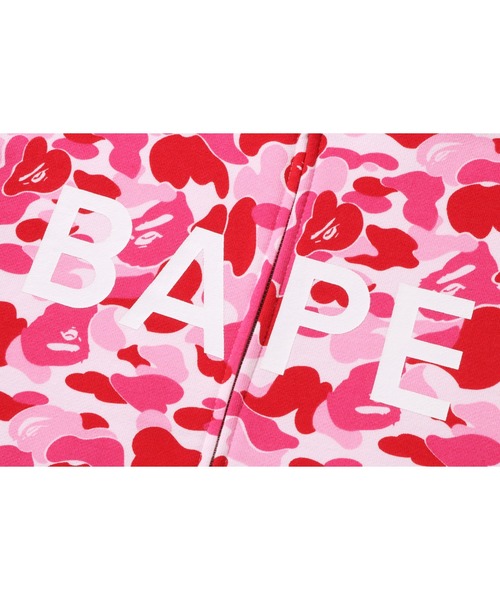 A BATHING APE（アベイシングエイプ） パーカー ABC CAMO BAPE FULL